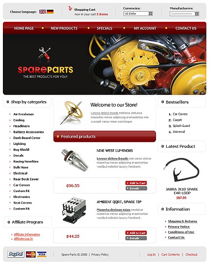 NetSuite Ecommerce Template 0018445b
