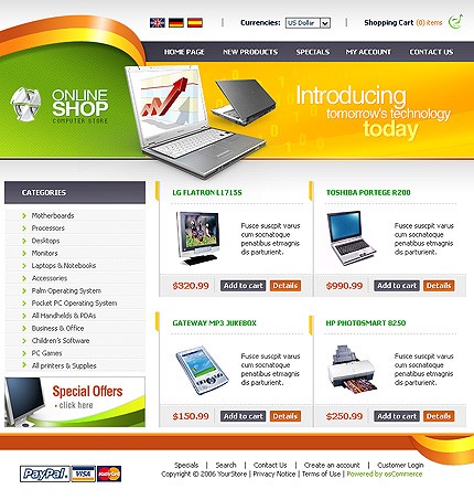 NetSuite Ecommerce Template 0012188b
