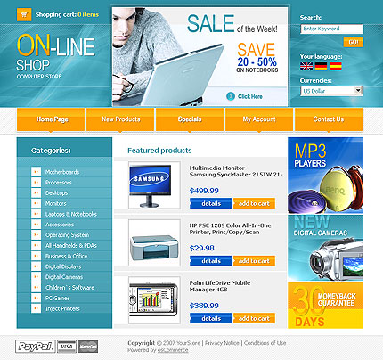 NetSuite Ecommerce Template 0012385b