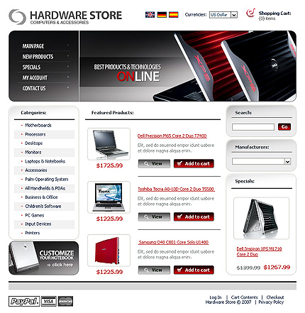 NetSuite Ecommerce Template 0016867b