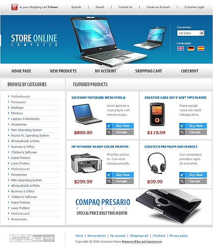 NetSuite Ecommerce Template 0012504b