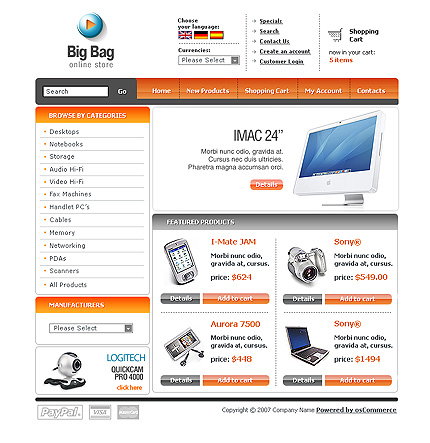 NetSuite Ecommerce Template 0015078b