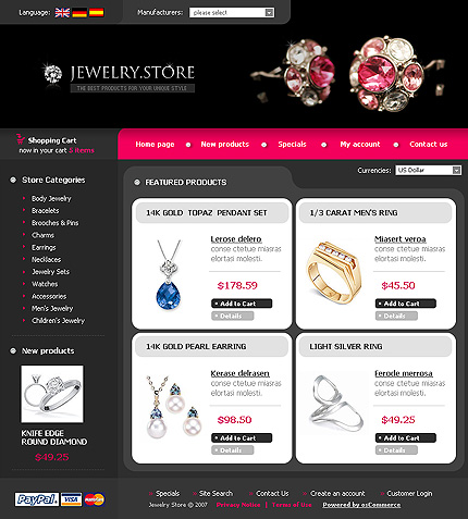 NetSuite Ecommerce Template 0016133b