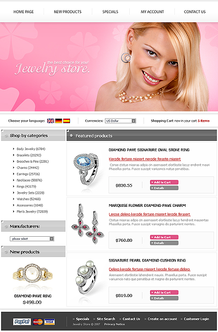 NetSuite Ecommerce Template 0016368b