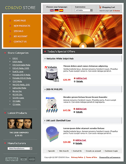 NetSuite Ecommerce Template 0016428b