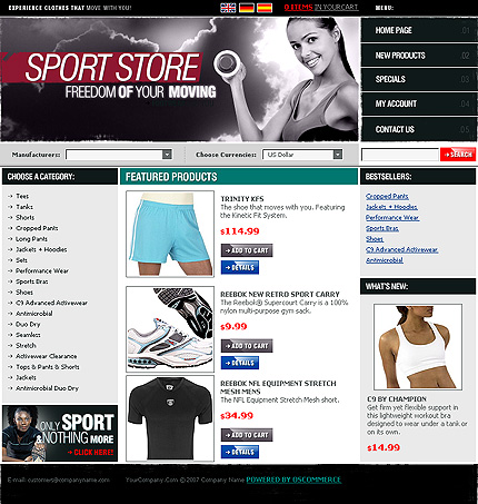 NetSuite Ecommerce Template 0015063b
